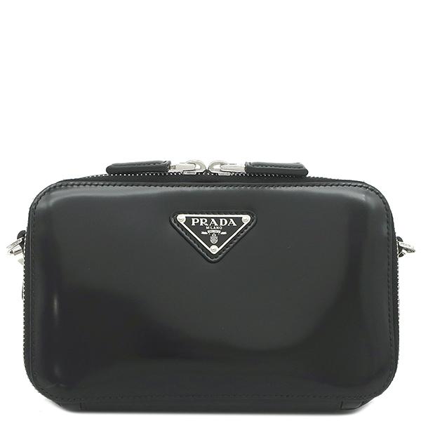PRADA（プラダ） ショルダーバッグ ブリック ブラッシュドレザー
