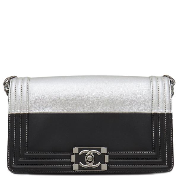 CHANEL（シャネル） ショルダーバッグ ボーイシャネル カーフ ブラック 