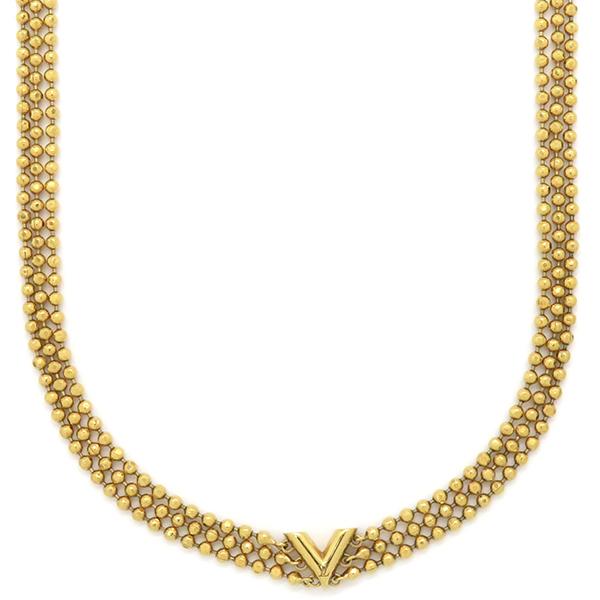 てるぞうさん専用✨ルイヴィトン ネックレス コリエ エセンシャルV ゴールド てるぞうさん専用✨ルイヴィトン ネックレス コリエ エセンシャルV