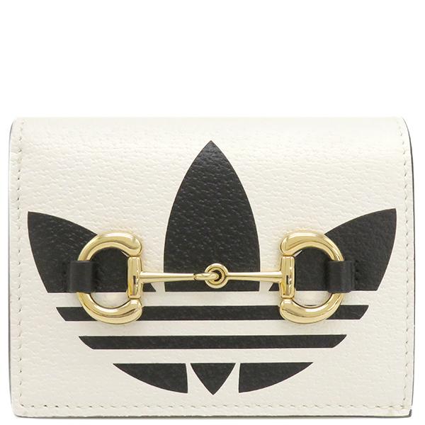GUCCI グッチ adidas アディダス コラボ ウォレット 財布 白 GUCCI グッチ adidas アディダス コラボ ウォレット 財布 白