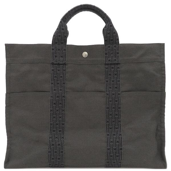 HERMES エールラインMM トートバッグ カデナ HERMES（エルメス） トートバッグ エールライントート MM キャンバス