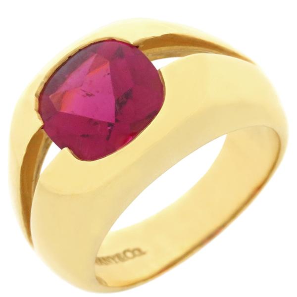 TIFFANY & CO. ティファニー リング K18YG 9 4800725J0047 TIFFANY&Co. ティファニー リング 指輪 色石リング K18YG