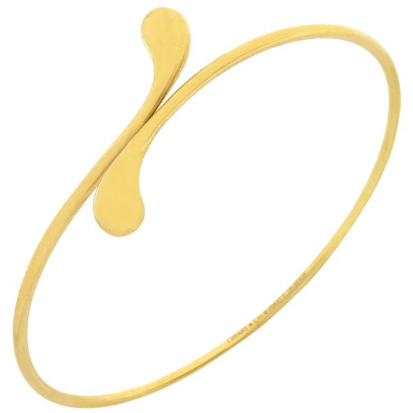 TIFFANY&Co.（ティファニー） バングル ティアドロップ K18YG ゴールド