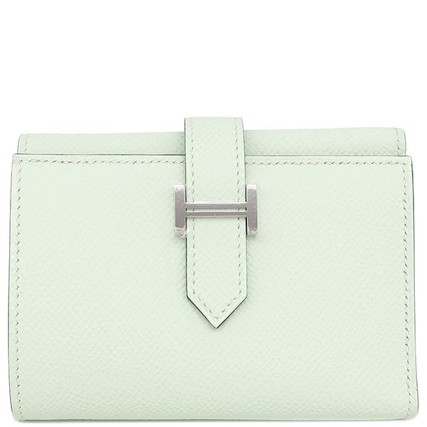 【未使用】エルメス ヴォーエプソン ベアン・コンビネ 三つ折り財布 HERMES エルメス 三つ折り財布 ベアン コンビネ ヴェルソ ヴォー