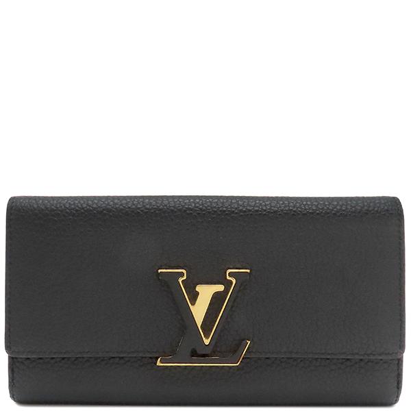 カプシーヌ ルイヴィトン 長財布 ポルトフォイユ トリヨンレザー  