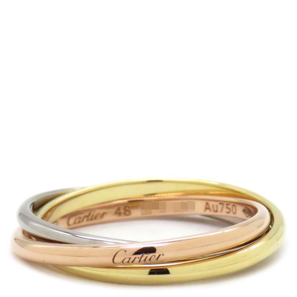 リング スリーカラー クラシック Cartier カルティエ トリニティリング スリーカラー クラシック