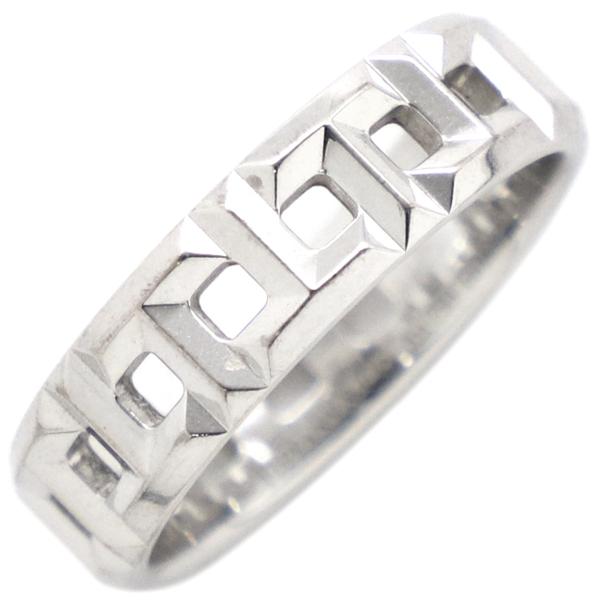 TIFFANY&Co. ティファニー リング 指輪 Tトゥルー ワイド K18WG