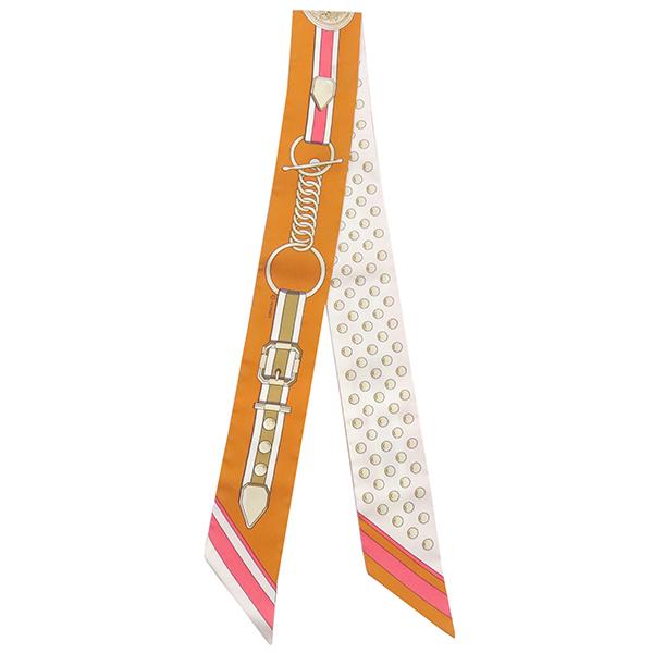 HERMES カラフル スカーフ HERMES エルメス スカーフ ツイリー ジャングルラブラブ ハート