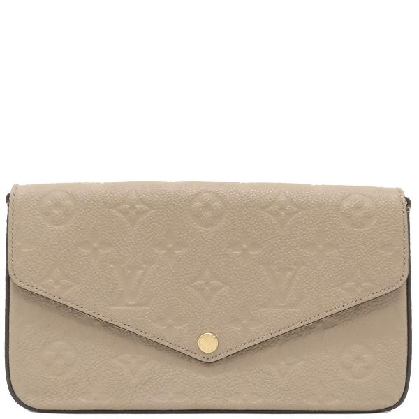 ルイヴィトン チェーンウォレット フェリシー アンプラント ノワール ポシェット LOUIS VUITTON - ルイ ヴィトン ポシェット フェリシー 2way