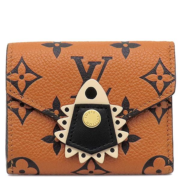 【LOUIS VUITTON】ルイ・ヴィトン ポルトフォイユ・ゾエ M69511 モノグラムアンプラント 茶 SP2250 レディース 三つ折り財布 LOUIS VUITTON（ルイ・ヴィトン） 三つ折り財布 ポルトフォイユ ゾエ