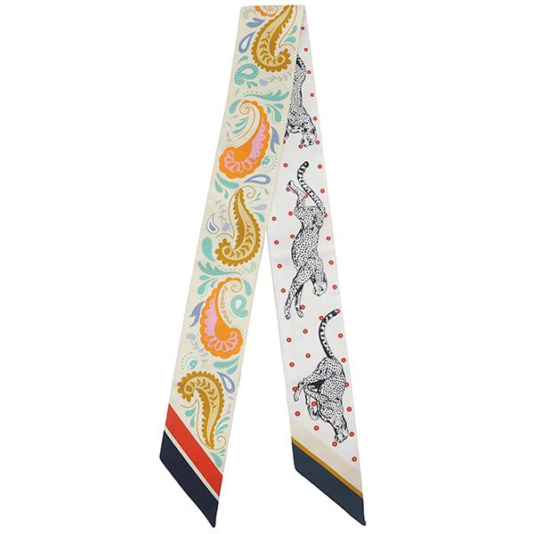 HERMES エルメス スカーフ ツイリー シルク マルチカラー