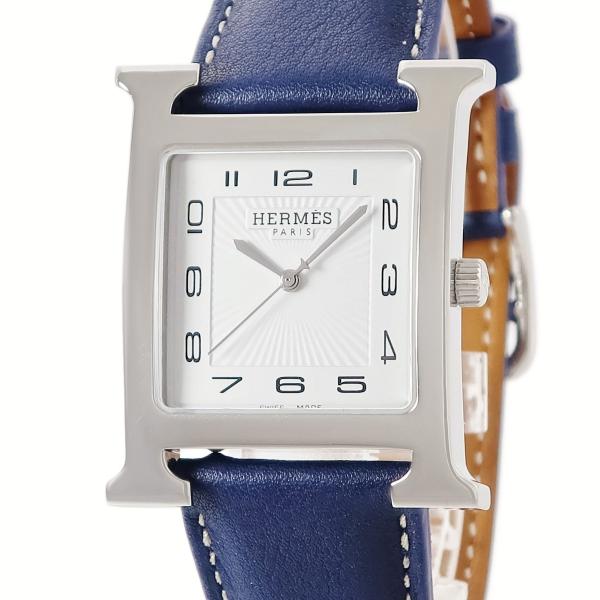 HERMES 【3年保証】 エルメス Hウォッチ TGM HH1.810 H型 四角