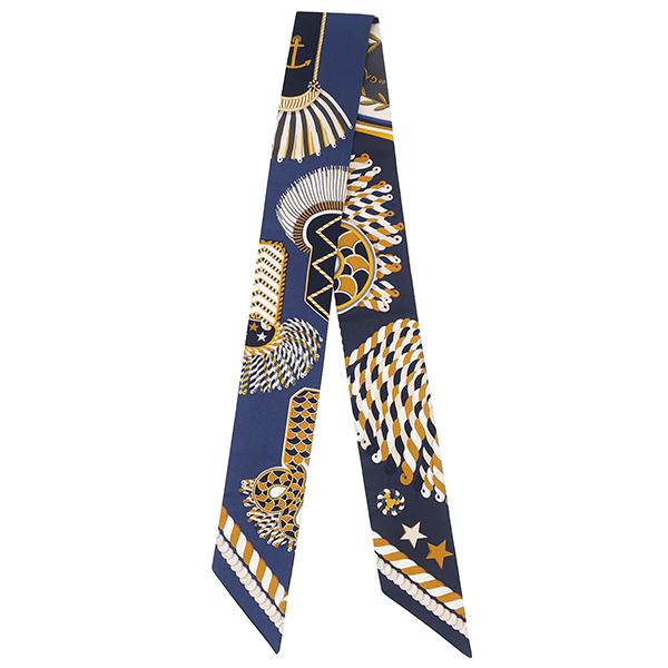 HERMES エルメス スカーフ ツイリー シルク マルチカラー 【EPAULETTES  