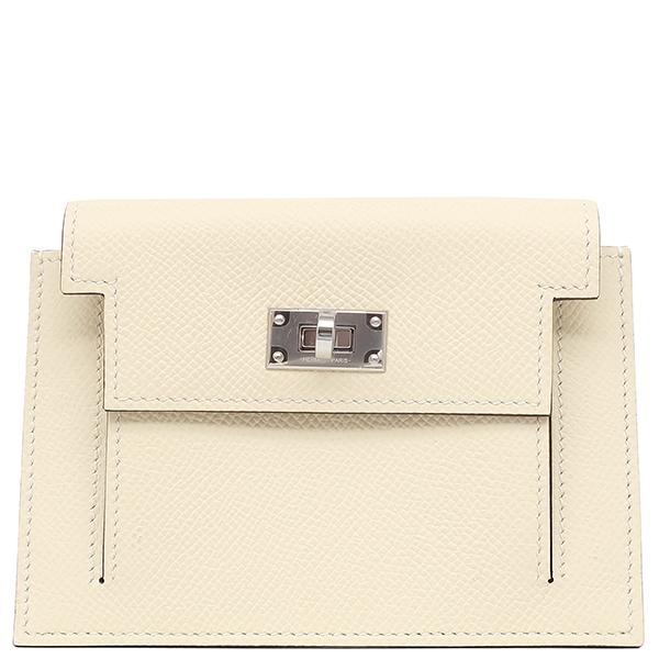 エルメス ケリー ポケット コンパクト コインケース 財布 ヴォーエプソン HERMES（エルメス） コインケース ケリーポケット コンパクト ヴォー