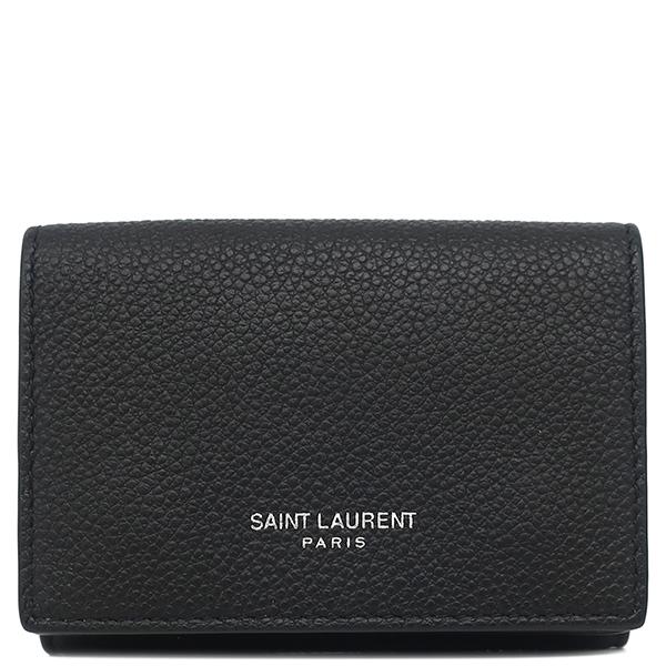 SAINT LAURENT サンローラン 三つ折り財布 コンパクト