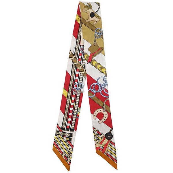 HERMES エルメス スカーフ ツイリー シルク マルチカラー 新品 未使用  