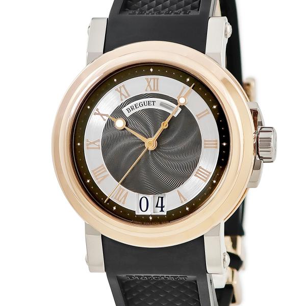 ブレゲ 【3年保証】 マリーン2 ラージデイト 5817BE/Z2/5V8 OH済