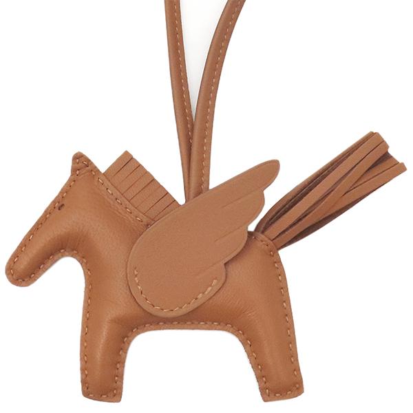 HERMES（エルメス） バッグチャーム ロデオPM ペガサス ブラウン 茶