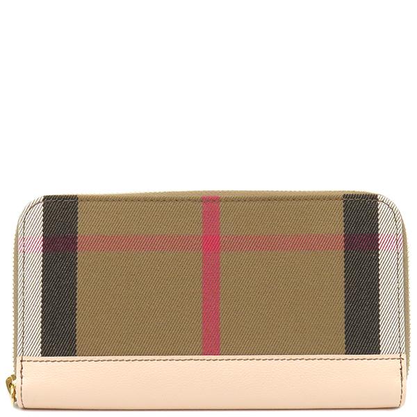 BURBERRY バーバリー 長財布 メガチェック ラウンドジップ ウォレット  