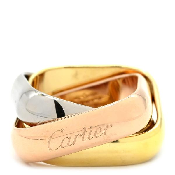 カルティエ Cartier K18WGトリニティリング 10号(49) 2132035740014.jpg