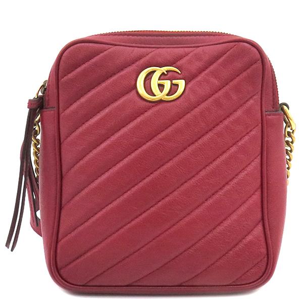 GUCCI グッチ ショルダーバッグ GGマーモント チェーンショルダー