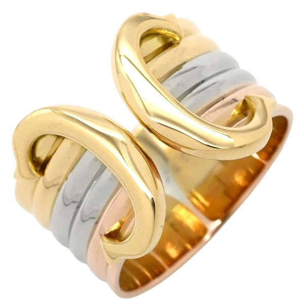 Cartier カルティエ リング 指輪 2Cリング LM K18PG ゴールド #51