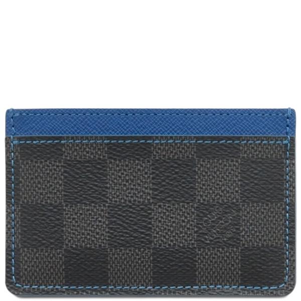 Louis Vuittonのダミエ・キャンバス製カードケース ルイヴィトンポルトカルト サーンプル パスケース スタッズ 14137