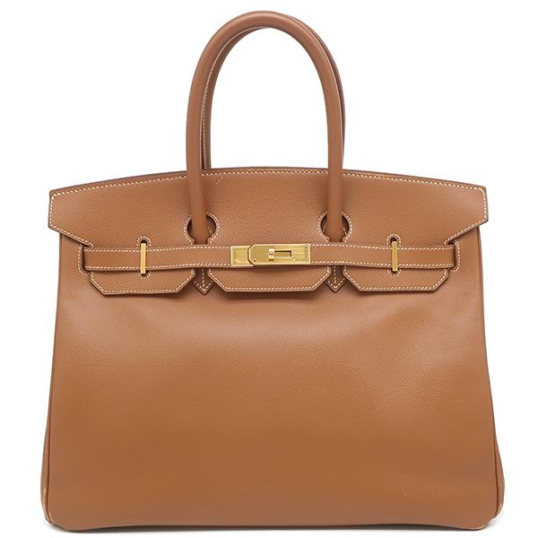 HERMÈS バーキン35 クシュベルブラウン レザーバッグ Birkin エルメス ハンドバッグ バーキン35 クシュベル ブラウン 茶
