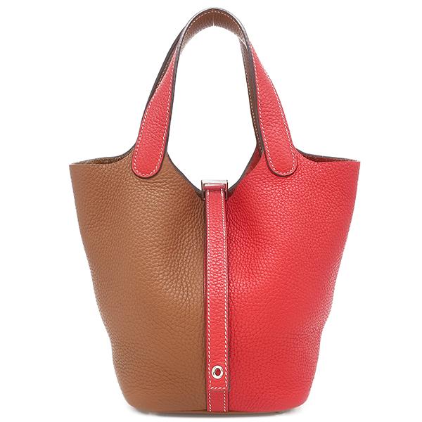 HERMES エルメス ハンドバッグ ピコタンロック PM カザック
