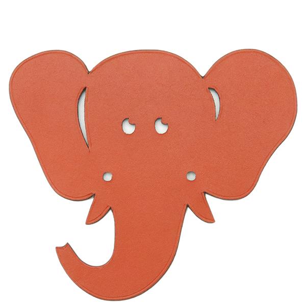 HERMES エルメス チャーム プティアッシュ ゾウ レザー マルチカラー  