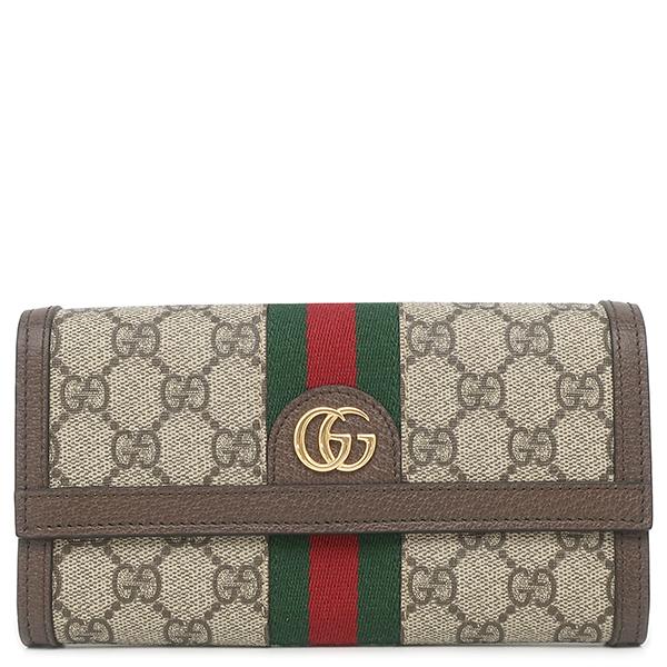 GUCCI✨グッチ 長財布 GGコンチネンタル シェリーライン オフィディア GG グッチ 長財布 オフィディア コンチネンタルウォレット GG
