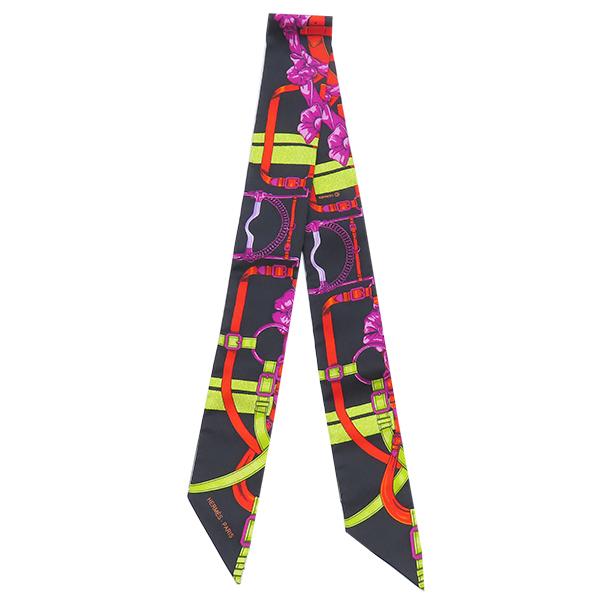 HERMES エルメス スカーフ ツイリー シルク マルチカラー : HOUBIDOU