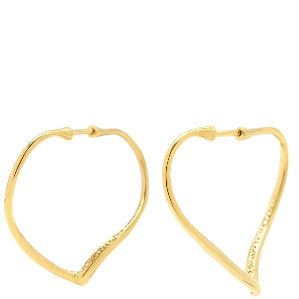 TIFFANY&Co.（ティファニー） ピアス オープンハート フープピアス