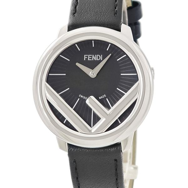 フェンディ エフ イズ フェンディ ラナウェイ 36MM F710031011 未使用 黒 クオーツ レディース 腕時計 FENDI（フェンディ） 【3年保証】 エフ イズ ラナウェイ 36MM