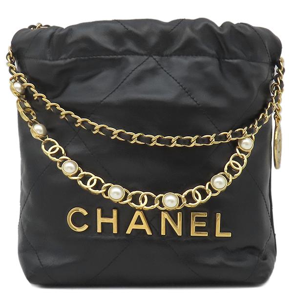 CHANEL（シャネル） ショルダーバッグ シャネル22 ミニ レザー