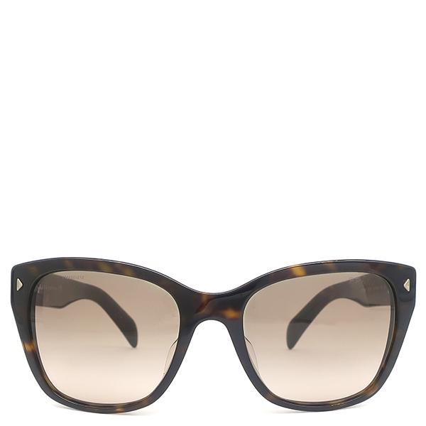 PRADA（プラダ） サングラス サイドロゴ 56□20 プラスチック ブラウン