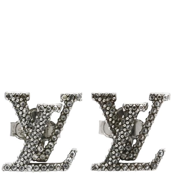 LOUIS VUITTON（ルイ・ヴィトン） ピアス LV アイコニック ストラス