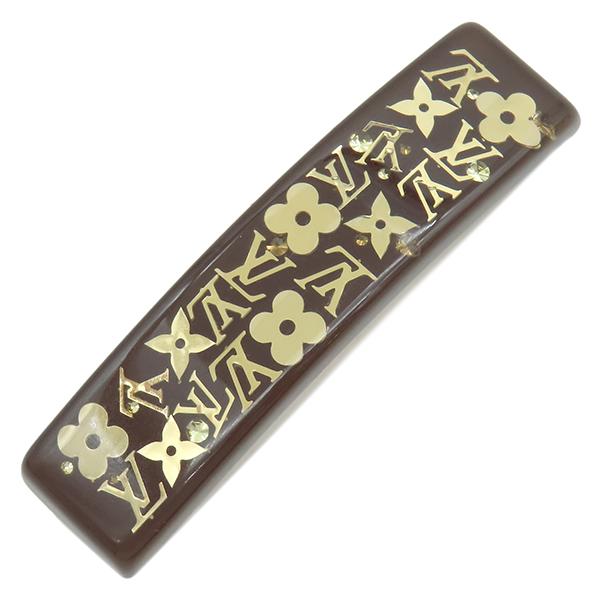 ⭐️美品⭐️ ルイヴィトン バレッタ バーグアンクルージョン ホワイト LOUIS VUITTON（ルイ・ヴィトン） バレッタ アンクルージョン 合成樹脂