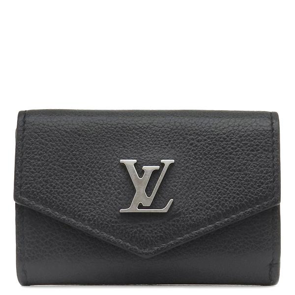 ルイヴィトン ポルトフォイユ・ロックミニ 三つ折り財布 ブラック M63921 LOUIS VUITTON ルイヴィトン ポルトフォイユ・マイロックミー