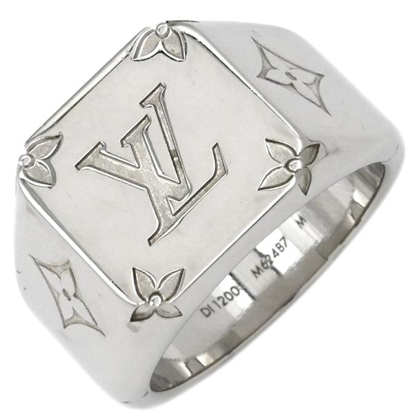 こ*き様 ルイヴィトン M62487 モノグラム シグネットリング 指輪 ユニセ 楽天市場】【中古】 LOUIS VUITTON (ルイヴィトン) シグネットリング