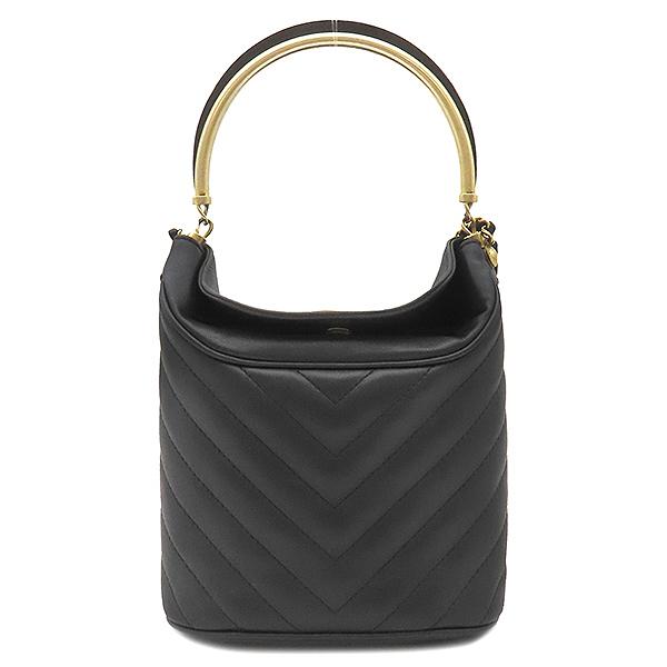 シャネル CHANEL 2WAYバッグ シェブロン ウィズ シック ラムスキン ブラック ゴールド金具 黒 Vステッチ チェーンショルダー ココハンドル 26******【中古】 CHANEL（シャネル） 2WAYバッグ シェブロン ウィズ シック ラムスキン
