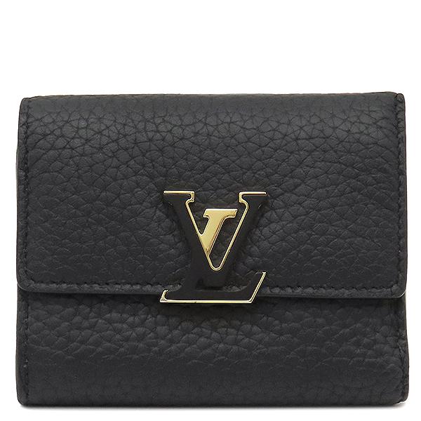 ルイヴィトン 三つ折り財布 ポルトフォイユ カプシーヌ RFID 付属品付き LOUIS VUITTON（ルイ・ヴィトン） 三つ折り財布 ポルトフォイユ
