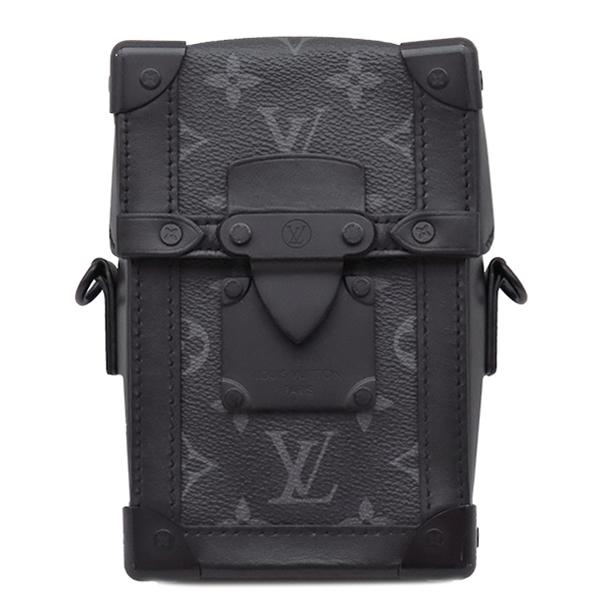 ルイヴィトン LOUIS VUITTON ショルダーバッグ ヴェルティカル トランク ウェアラブル  レザー モノグラムエクリプスキャンバス モノグラムエクリプス ブラック金具 M82077 RFID【中古】 LOUIS VUITTON（ルイ・ヴィトン） ショルダーバッグ モノグラム