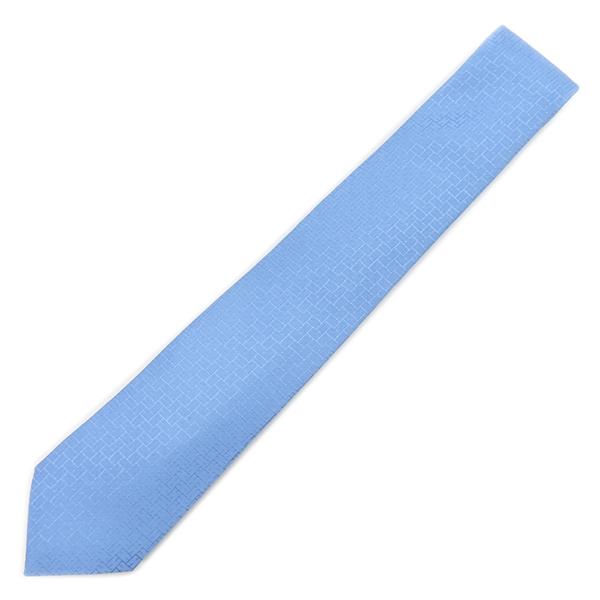 HERMES（エルメス） ネクタイ ファソネ H 7cm シルク ブルー ブルー