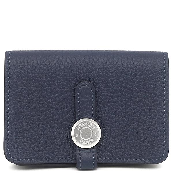 HERMES（エルメス） コインケース ドゴン カードケース トゴ ネイビー