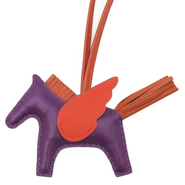 ❣️エルメス❣️HERMESロデオペガサスPMアニョーミロブリープリュム【美品】 HERMES（エルメス） バッグチャーム ロデオPM ペガサス アニョーミロ