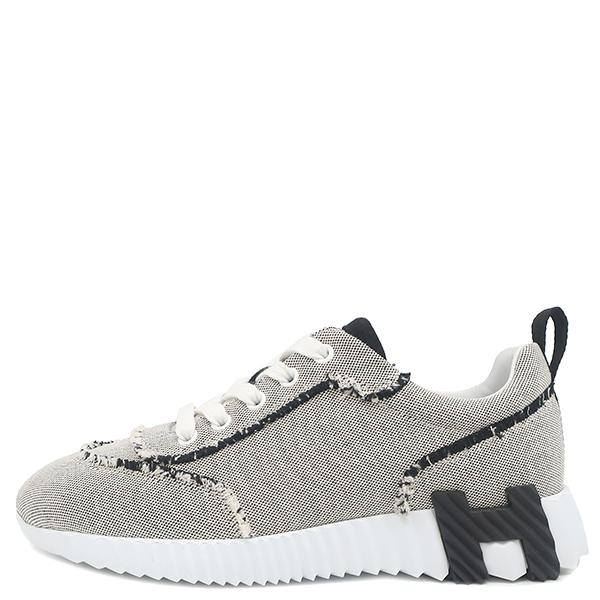 HERMES（エルメス） スニーカー バウンシング キャンバス ブラック