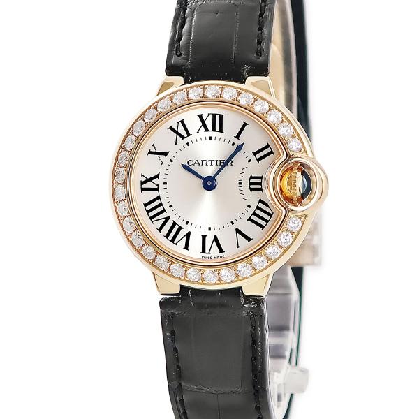 ☆良品 【CARTIER】カルティエ バロンブルー K18PG ダイヤベゼル WE900251 クォーツ レディース_709779 709779-2.jpg