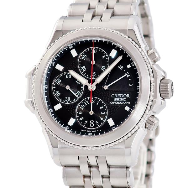CREDOR 【3年保証】 クレドール パシフィーク クロノグラフ GCBK999