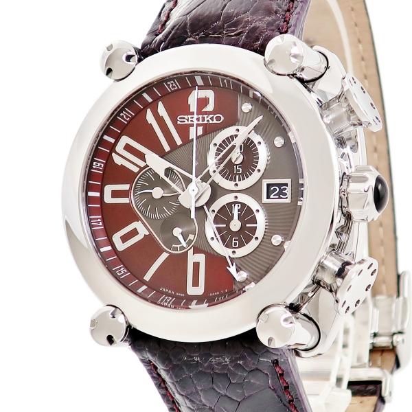 SEIKO セイコー ガランテ SBLA037 スプリングドライブ GMT SEIKO（セイコー） 【3年保証】 ガランテ スプリングドライブ クロノ